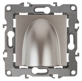 Вывод кабельный
Эра 12,   цвет - шампань,  пластмасса,  Б0043153,  12-6003-04,  ЭРА
 - PULSAL.RU