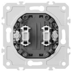 Механизм кнопки Н.О.+Н.О.
A07 NATURAL,  A07,  A07 WAVE,  S08,  двухклавишный,  IP 55,  DB25100,  Donel
 - PULSAL.RU