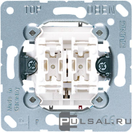 Механизм выключателя жалюзи
A VIVA,  A creation,  A flow,  A 550,  AS 500,  AS 500 Ударопрочная,  AS 500 Антибактериальная,  CD 500,  CD ударопрочная,  CD plus,  LS 990,  LS plus,  LS ZERO,  LS-design,  SL 500,  ECO profi и ECO profi Standart,  ECO profi design (ECO Profi Deco),  с фиксацией,  без подсветки,  509VU,  509 VU,  JUNG
 - PULSAL.RU