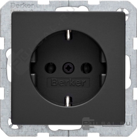 Розетка
Q.1,  Q.3,  Q.7,  без шторок,  с заземлением,  одинарная,  безвинтовые клеммы,   цвет - антрацит бархат,  пластмасса,  47436086,  4743 60 86,  Berker
 - PULSAL.RU
