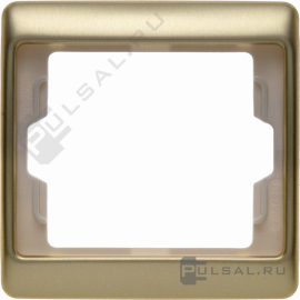 Рамкa
Arsys,  1 пост,   цвет - золотой,  вертикальная,  горизонтальная,  металл,  13140002,  1314 00 02,  Berker
 - PULSAL.RU