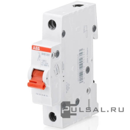 Рубильник SHD200, 1 полюс, 63А, SHD201/63, ABB - PULSAL.RU