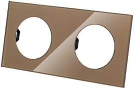 Рамка
Байкал,  2 поста,   цвет - бронзовое стекло,  вертикальная,  горизонтальная,  стекло,  SQ1819-0403,  TDM
 - PULSAL.RU