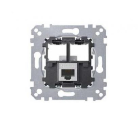 Механизм розетки компьютерной RJ45 Cat.5e (UTP) (прямой ввод)
M-Smart,  M-Plan,  M-Elegance,  M-Pure,  M-Pure Decor,  Antique,  Artec,  D-Life,  одинарная,  MTN4575-0001,  MEG4575-0001,  Merten
 - PULSAL.RU