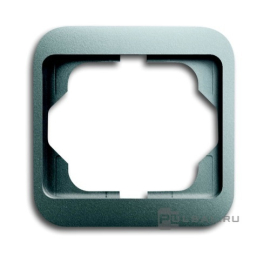 Рамка
Alpha nea,  1 пост,   цвет - титан,  горизонтальная,  вертикальная,  металл,  1721-266,  1754-0-4391,  ABB
 - PULSAL.RU