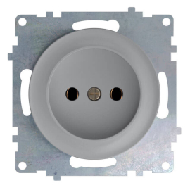 Розетка электрическая
Garda,  Florence,  без шторок,  без заземления,  одинарная,  винтовые клеммы,   цвет - серый,  пластмасса,  1E10301302,  2172835,  OneKeyElectro
 - PULSAL.RU