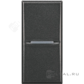 Кнопка Н.О. Axial
Axolute,  Axolute AIR,  одноклавишный,   цвет - антрацит,  пластмасса,  HS4005N,  BTicino
 - PULSAL.RU