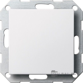 Заглушка
Standard 55,  E2,  Event,  Esprit,  ClassiX,  ClassiX Art,   цвет - белый матовый,  пластмасса,  026827,  0268 27,  Gira
 - PULSAL.RU