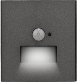 Подсветка для коридоров и ступеней
Miele Strong,   цвет - графит,  пластмасса,  KR-78-0727-6,  Kranz
 - PULSAL.RU