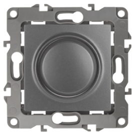 Светорегулятор (диммер) 15-400 Вт, для LED 5-300 ВА
Эра 12,  поворотно-нажимной,  лампы накаливания и галогенные 220В (R),  лампы с индукционным (обмоточным) трансформ.(L),  лампы с электронным (емкостным) трансформ.(C),  диммируемые лампы LED 220В (LEDi тип L),  диммируемые лампы LED 220В (LEDi тип C),   цвет - графит,  пластмасса,  Б0019362,  12-4101-12,  ЭРА
 - PULSAL.RU