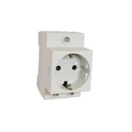 Розетка на DIN-рейку
Next,  NB pro,  со шторками,  с заземлением,  одинарная,  винтовые клеммы,  пластмасса,  775001 Chint,  775001,  CHINT
 - PULSAL.RU