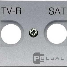 Накладка
Zenit,  телевизионная (TV),  спутниковая (SAT),  радио (R),  двойная,   цвет - серебряный,  пластмасса,  N2250.1 PL,  2CLA225010N1301,  ABB
 - PULSAL.RU