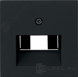 Накладка
Studio,  E2,  Esprit,  ClassiX,  ClassiX Art,  одинарная,  двойная,   цвет - черный матовый,  пластмасса,  0270005,  0270 005,  Gira
 - PULSAL.RU