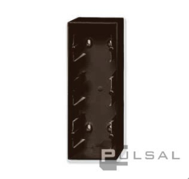 Коробка открытой установки
Basic 55,   цвет - черный chateau,  пластмасса,  1703-95-507,  2CKA001799A0967,  ABB
 - PULSAL.RU