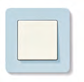 Рамка Manufactur Edition
Q.7,  1 пост,   цвет - синий лунный камень матовый,  вертикальная,  горизонтальная,  пластмасса,  10116157,  1011 61 57,  Berker
 - PULSAL.RU