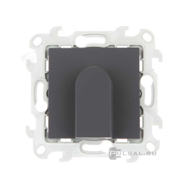 Кабельный вывод
Simon 24 Harmonie,   цвет - графит,  пластмасса,  2410801-038,  Simon
 - PULSAL.RU