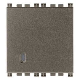 Кнопка NO
Arke,  одноклавишный,   цвет - металл,  пластмасса,  19008.2.M VIM,  19008.2.M,  Vimar
 - PULSAL.RU