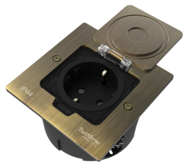 Лючок MultiDesk с розеткой и монтажной коробкой для стены, фальшпола, стола
MultiDesk,  W45,  напольная,  для сплошных стен,  для столов и мебели,  для полых стен и гипрока,  1 пост,   цвет - латунь античная,  металл,  IP 44,  MDK21102BA,  Systeme Electric
 - PULSAL.RU