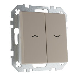 Выключатель для жалюзи
Epsilon,  Retro Liregus,  без фиксации,  без подсветки,   цвет - кремовый матовый,  пластмасса,  IJZ.10-001-01.R/ONC,  29-113,  LIREGUS
 - PULSAL.RU