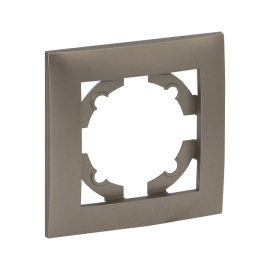 Рамкa
Валенсия,  1 пост,   цвет - кашемир,  вертикальная,  горизонтальная,  пластмасса,  EWM-G-301-40,  EKF
 - PULSAL.RU