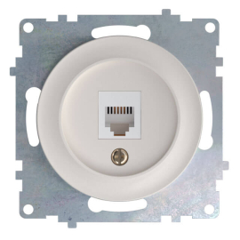 Розетка компьютерная
Garda,  Florence,  одинарная,   цвет - бежевый,  пластмасса,  1E20701301,  2172793,  OneKeyElectro
 - PULSAL.RU