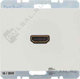 Розетка HDMI с прямым гнездом
K.1,   цвет - белый глянцевый,  пластмасса,  3315427009,  33 1542 70 09,  Berker
 - PULSAL.RU