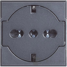 Розетка с плоской панелью
Axolute,  Axolute AIR,  со шторками,  с заземлением,  одинарная,  безвинтовые клеммы,   цвет - антрацит,  пластмасса,  HS4140/16F,  BTicino
 - PULSAL.RU