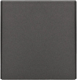 Переключатель
Miele Strong,  одноклавишный,  без подсветки,   цвет - графит,  пластмасса,  KR-78-0708-6,  Kranz
 - PULSAL.RU