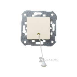 Выключатель со шнуром
Simon 27 play,  Simon 27 neos,  Simon 27,  без подсветки,   цвет - слоновая кость,  пластмасса,  27153-62,  Simon
 - PULSAL.RU