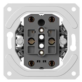 Механизм розетки
A07 WAVE,  S08,  со шторками,  без заземления,  двойная,  винтовые клеммы,  DB25500,  Donel
 - PULSAL.RU