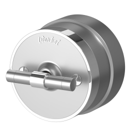 Переключатель поворотный
Vintage,   цвет - хром, серебряный матовый,  пластмасса,  W5812054,  a055916,  Werkel
 - PULSAL.RU