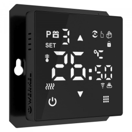 Терморегулятор умный с wi-fi, 16А, НО-контакт, 230В
Elite,  Alumax,  Split,  Slab,  Senso,  Minimir Home,  Baguette,  Acrylic,  Platinum,  Snabb,  Stream,  Flock,  Stark,  Fiore,  Favorit,  Diamant,  Aluminium,  Antik,  Metallic,  сенсорный,  управление по wi-fi,  датчик t° воздуха (встроенный),  датчик t° пола (внешний),  с таймером,   цвет - черный,  пластмасса,  W1151208,  a056754,  Werkel
 - PULSAL.RU