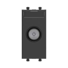 Розетка оконечная
Avanti,  телевизионная (TV),  одинарная,   цвет - черный матовый,  пластмасса,  4412521DKC,  DKC_4412521,  DKC
 - PULSAL.RU