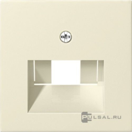 Накладка
Standard 55,  Event,  Esprit,  ClassiX,  ClassiX Art,  одинарная,  двойная,   цвет - кремовый глянцевый,  пластмасса,  027001,  0270 01,  Gira
 - PULSAL.RU