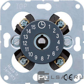 Механизм таймера до 15 минут (выключатель 2-пол.)
A VIVA,  A creation,  A 550,  A flow,  AS 500,  CD 500,  CD ударопрочная,  CD plus,  LS 990,  LS plus,  LS ZERO,  LS-design,  SL 500,  11015,  11015,  JUNG
 - PULSAL.RU