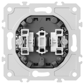 Механизм выключателя
A07 NATURAL,  A07,  A07 WAVE,  S08,  A07 NATURAL ROUND,  трехклавишный,  без подсветки,  с возможностью подсветки,  DB28300,  Donel
 - PULSAL.RU