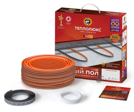 Нагревательный кабель,  ProfiRoll,   длинна - 9.5 м.,   мощность - 180 Вт.,  под плитку, под керамогранит,  двужильный,  2206142,  100035699500,  Теплолюкс - PULSAL.RU