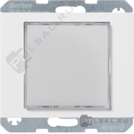 Светодиодный световой сигнал, красное/зеленое
K.1,   цвет - белый глянцевый,  пластмасса,  29527009,  2952 70 09,  Berker
 - PULSAL.RU