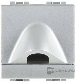 Заглушка с отверстием для вывода кабеля 9мм
LivingLight,  LivingLight AIR,   цвет - алюминий,  пластмасса,  NT4954,  BTicino
 - PULSAL.RU