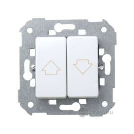 Переключатель для жалюзи
Simon 27 play,  Simon 27 neos,  Simon 27,  без фиксации,  без подсветки,   цвет - белый глянец,  пластмасса,  27396-65,  Simon
 - PULSAL.RU