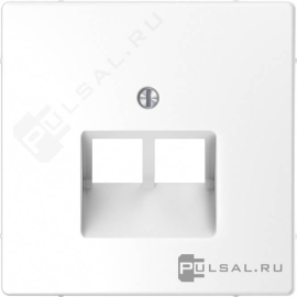 Накладка (наклонный ввод)
D-Life,  двойная,   цвет - белый лотос,  пластмасса,  MTN4522-6035,  MEG4522-6035,  Merten
 - PULSAL.RU