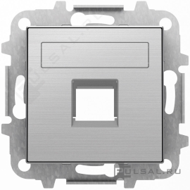 Накладка
SKY,  одинарная,   цвет - нержавеющая сталь,  металл,  8518.1 AI,  2CLA851810A1401,  ABB
 - PULSAL.RU