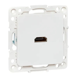 Розетка HDMI
Стокгольм,   цвет - белый,  пластмасса,  EYA00-327-10,  EKF
 - PULSAL.RU