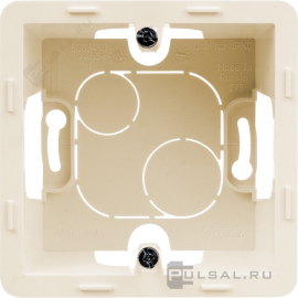 Коробка для накладного монтажа
Inspiria,   цвет - слоновая кость,  пластмасса,  673981,  6 739 81,  Legrand
 - PULSAL.RU