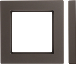Рамкa Slim Line
Epsilon,  1 пост,   цвет - коричневый матовый,  вертикальная,  горизонтальная,  пластмасса,  K14-145-01.E/ON31,  LIREGUS
 - PULSAL.RU