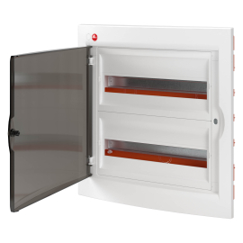 Щит (бокс) RAM base, RAM base, встраиваемый, IP 41,  модулей - 36, пластмасса,  цвет - белый, RB36B4TWD, DKC - PULSAL.RU