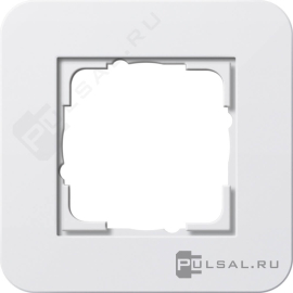 Рамка
E3,  1 пост,   цвет - белый глянцевый,  белый глянцевый,  вертикальная,  горизонтальная,  пластмасса,  0211410,  0211 410,  Gira
 - PULSAL.RU