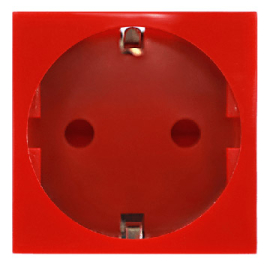 Розетка
Лючки DDSB,  Лючки DFB,  со шторками,  с заземлением,  одинарная,  винтовые клеммы,   цвет - красный,  пластмасса,  DF6R,  Donel
 - PULSAL.RU