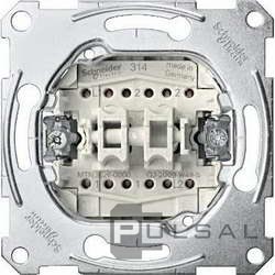 Переключатель 16А
M-Trend,  M-Smart,  M-Plan,  M-Elegance,  M-Pure,  M-Pure Decor,  Antique,  Artec,  D-Life,  двухклавишный,  без подсветки,  MTN3626-0000,  MEG3626-0000,  Merten
 - PULSAL.RU