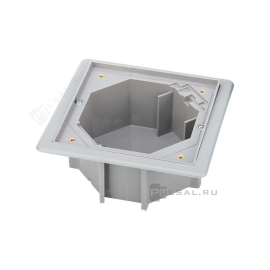 Коробка для монтажа в фальш-пол
Simon Connect K45 Лючки,  напольная,   цвет - серый,  KGE170TF-23,  Simon
 - PULSAL.RU